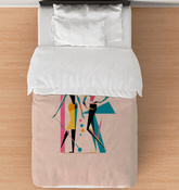 Boho Chic Reverie Fashion Art Comforter - Beyond T-shirts