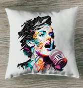 Pop Art Party Outdoor Pillow
