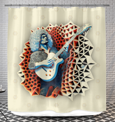 Urban Echo Shower Curtain