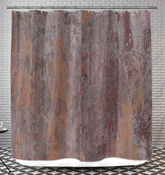 Liquid Copper Shower Curtain