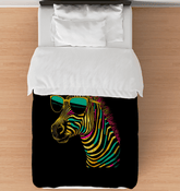 Zebra Wilderness Dreams Duvet Cover - Beyond T-shirts