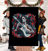 Symphony of Colors Sherpa Blanket