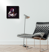 Vibrant Rhythms abstract wrapped canvas art.