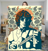 Hip Hop Groove Sherpa Blanket