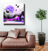 Captivating Caverns Cave Landscape Canvas