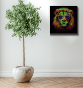 Roaring Majesty Canvas Print - Beyond T-shirts