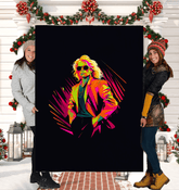 Fashion Fusion Art Sherpa Blanket - Beyond T-shirts