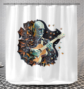 Melodious Mosaic Shower Curtain