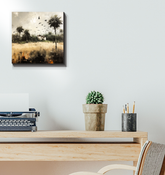 Canyon Adventure Landscape Wrapped Canvas