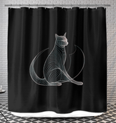 Whimsical Kitty Moonlight Dance