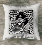 Lyrical Landscape Outdoor Pillow