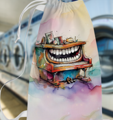 Percussionist's Playful Pulsations Laundry Bag