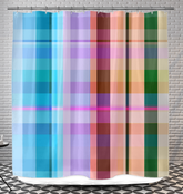 Brighten your bath space with the mesmerizing colors of the Prism Fusion Shower Curtain, where art meets functionality.