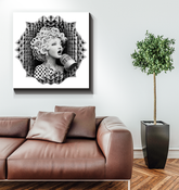 Vinyl Vintage Vibe Wrapped Canvas