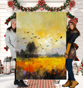 Tropical Paradise Sherpa Blanket