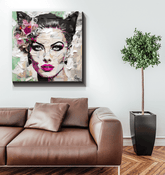 Melody of Expression Wrapped Canvas