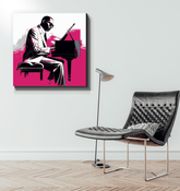 "Glamorous Runway Haven Wrapped Canvas - Beyond T-shirts