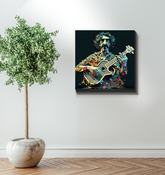 Ska Skank Beat Wrapped Canvas