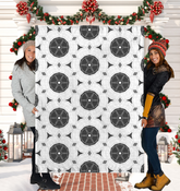 Arctic Diamond Bliss Sherpa Blanket