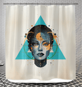 Abstract Aura Curtain - Beyond T-shirts