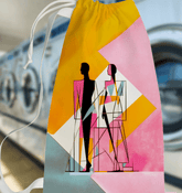 Elegance in Graffiti art Laundry Bag - Beyond T-shirts