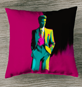 Modern Vintage Outdoor Pillow - Beyond T-shirts