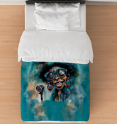 Oboist’s Optimistic Overture Duvet Cover