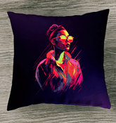 Modern Chic Fashion Outdoor Pillow - Beyond T-shirts