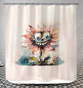 Violinist's Vivacious Vapors Shower Curtain