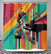 Artful Runway Fusion Shower Curtain - Beyond T-shirts