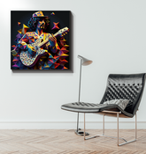 Musical Metropolis Wrapped Canvas