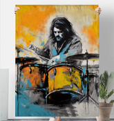 Minimalist Geode Sherpa Blanket