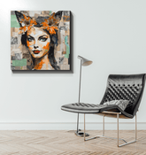 Rhythm Of The Soul Wrapped Canvas Musical Elegance - Beyond T-shirts