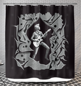 Classical Notes Shower Curtain