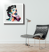 Psychedelic Rock Journey canvas art piece