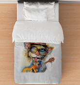 Organist's Oasis of Overtones Comforter