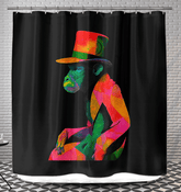 Start your day with a swing using the Playful Monkey Adventures Shower Curtain, infusing your bathroom with jungle fun.