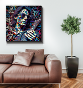 Folk Fusion Wrapped Canvas