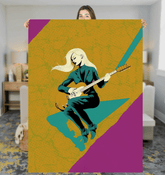 Elegant Couture All-Over Print Sherpa Blanket - Beyond T-shirts