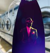 Leatherette Trim Laundry Backpack - Beyond T-shirts