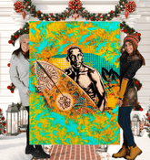 Coastal Escape Sherpa Throw - Beyond T-shirts