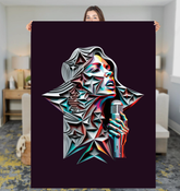 Rhythmic Lullaby Sherpa Blanket