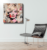 Harmonic Enchantment Wrapped Canvas Melodic Wonder - Beyond T-shirts