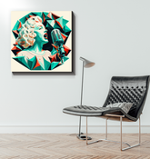 Indie Folklore Wrapped Canvas