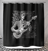 Lyric Lagoon Shower Curtain
