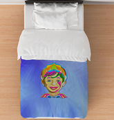 Cinderella's Dream Comforter in a luxurious bedroom setting