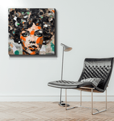 Celestial Harmonies Wrapped Canvas Melodic Wonder - Beyond T-shirts