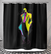 Elegant Ensemble Shower Curtain - Beyond T-shirts