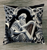 Reggae Rhythms Outdoor Pillow