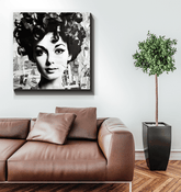 Ethereal Serenade Wrapped Canvas Musical Enchantment - Beyond T-shirts